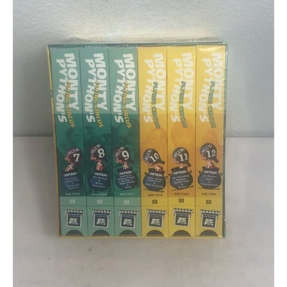 VHS Monty Pythons Flying Circus A&E Season No 2 Boxed Set New Sealed - Picture 2 of 6